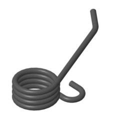 Pružina zkrutná 20.5x12.1mm 2 KV DYNAMIC B 3G 66.44.01  